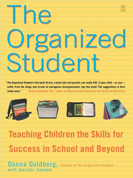 Title details for The Organized Student by Donna Goldberg - Wait list